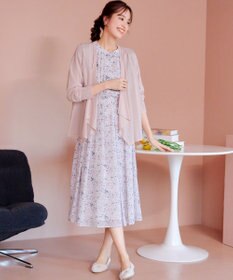 Tiaclasse L 【洗える】ドレープカーディガン