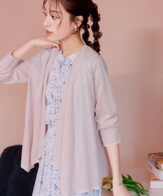 Tiaclasse L 【洗える】ドレープカーディガン