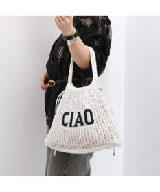 UNBILLION カシュカシュ cachecache / メッセージラメニット2wayバッグ