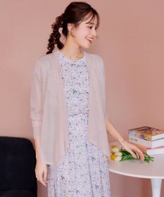 Tiaclasse L 【洗える】ドレープカーディガン