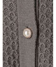 Green Parks ・Ｐｅｔｉｔ　Ｆｌｅｕｒ　ビッグカラーニットカーデ