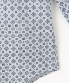 JOSEPH ABBOUD 【キングサイズ・柔らか】ファインパターンプリント シャツ