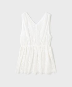 GRACE CONTINENTAL レースノースリーブブラウス