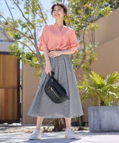 ANY タックスリーブブラウス