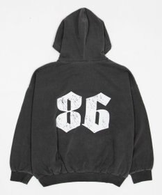 WEGO 【ユニセックス着用ITEM】グラフィックバルーンクロップドプルパーカー