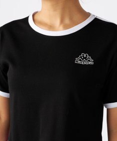 OP／FILA 【Kappa】ワンポイント 半袖リンガーTシャツ