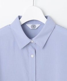 J.PRESS LADIES 【洗える】スパンローン バックプリーツ ブラウス