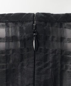 23区 【エステータ】シャドーチェック アシンメトリー ワンピース