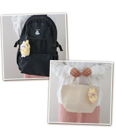 Mother garden らっこいぬ お月見 うさぎキーホルダー