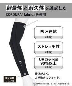 CW-X 【UNISEX】 CW-X アームサポーター 【右腕用】 腕全体の筋肉を連動 肘の負担を軽減 ストレッチ性(本体) ユニセックス BCR001 /ワコール