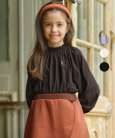 組曲 KIDS 【150-160cm】シャーリング Tシャツ