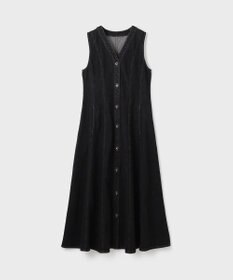 GRACE CONTINENTAL デニムノースリーブロングワンピース