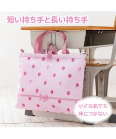 Mother garden マザーガーデン  野いちご レッスンバッグ 《レトロストロベリー柄》