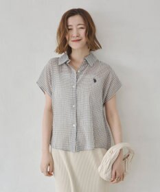 WEGO U.S. POLO ASSN.別注 フレンチスリーブシャツ