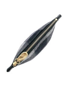 IBIZA プエブロ　ウール/牛革　ポーチ