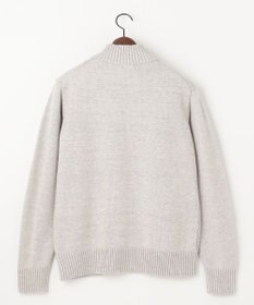 JOSEPH ABBOUD 【洗える】コットンバルキーニットブルゾン