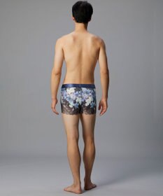WACOAL MEN WACOAL MEN 【レースボクサー】 ボクサーパンツ フロント快適グラマラス 通気性 スカラ始末(裾部分) 前閉じ レース 下着 メンズ WT3826 /ワコールメン