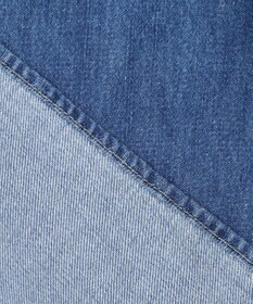 ICB 【WEB限定・洗える】コットンソフトデニム ジャケット