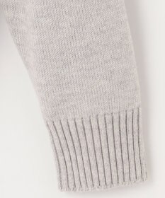 JOSEPH ABBOUD 【キングサイズ・洗える】コットンバルキーニットブルゾン