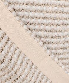 自由区 L ツイード調ニット ジレ