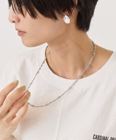 AMERICAN HOLIC 【ステンレス】タングルドチェーンネックレス