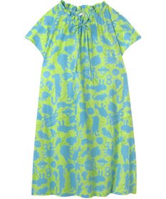 tsumori chisato SLEEP ツモリチサト ワンピース 綿100%(本体) ローン素材 4分袖 ロング丈 レディース UNT112 /ワコール