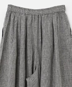 ANY 【接触冷感・UVケア】清涼リネン ガウチョパンツ