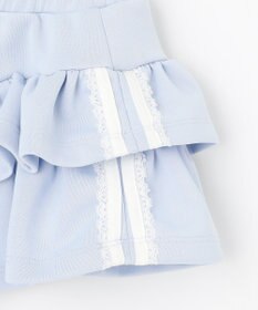 ANY KIDS ムースタッチスウェット フリルスカパン