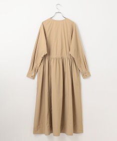 #Newans 【撥水加工/洗濯機可能】ドルマンスリーブドロストワンピース