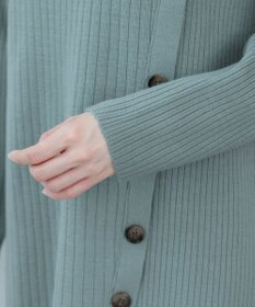 Tiaclasse L 【洗える】1枚でもレイヤード効果のあるサイドボタンチュニック