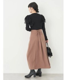 earth music&ecology ショルダーチュールレースプルオーバー