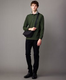 JOSEPH ABBOUD  【軽量/コンパクト】ライトスウェード ハーフムーン　バッグ