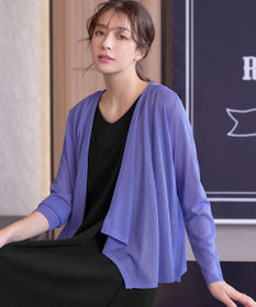 Tiaclasse L 【洗える】ドレープカーディガン