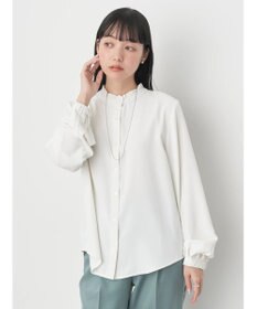 earth music&ecology ２ｗａｙフリルブラウス