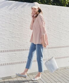 Tiaclasse バックタックフレアチュニック