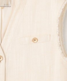 自由区 L 【セット可】ラミーブッチャー ショートジレ