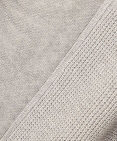 JOSEPH ABBOUD 【キングサイズ・洗える】コットンバルキーニットブルゾン