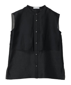 Green Parks レイヤードノースリーブブラウス