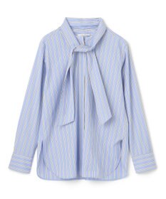 BEIGE， 【洗える】CROIX / コットンボウタイブラウス