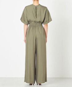 NAVE 【ReNAVE・セットアップ可/洗える/UVケア/接触冷感】フィブリルシャンブレー ワイドパンツ