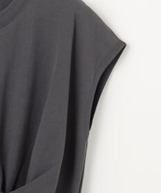 23区 【SLOW/一部店舗限定】MVSコットン カシュクールデザイン Tシャツ