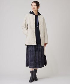 自由区 L 【洗える】パディングキルト アウター