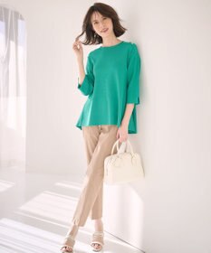 ANY SIS 【23.0~24.0cm】シアーメタルバックルヒール サンダル