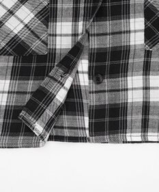 WEGO チェックショートシャツ