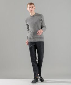 JOSEPH HOMME 【洗える】ハイツイストコード　クルーネックニット