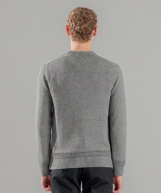 JOSEPH HOMME 【洗える】ハイツイストコード　クルーネックニット