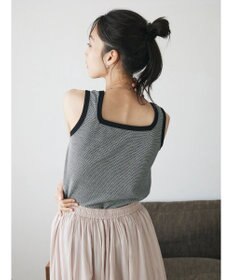 CRAFT STANDARD BOUTIQUE レトロ柄前後２ＷＡＹタンクトップ