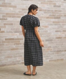 J.PRESS YORK STREET 【WOMEN】リネンライクイージーフィット ワンピース