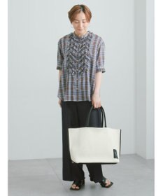 Te chichi チェックフリルブラウス《2026 SUMMER LOOK item》
