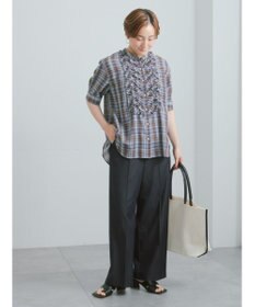 Te chichi チェックフリルブラウス《2026 SUMMER LOOK item》